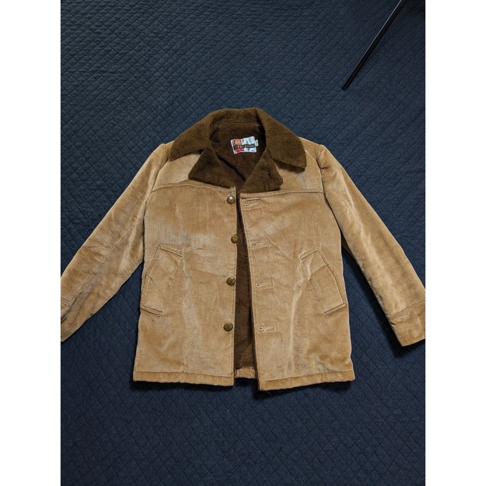 Citation Western Jacket Mens Size 40 Tan